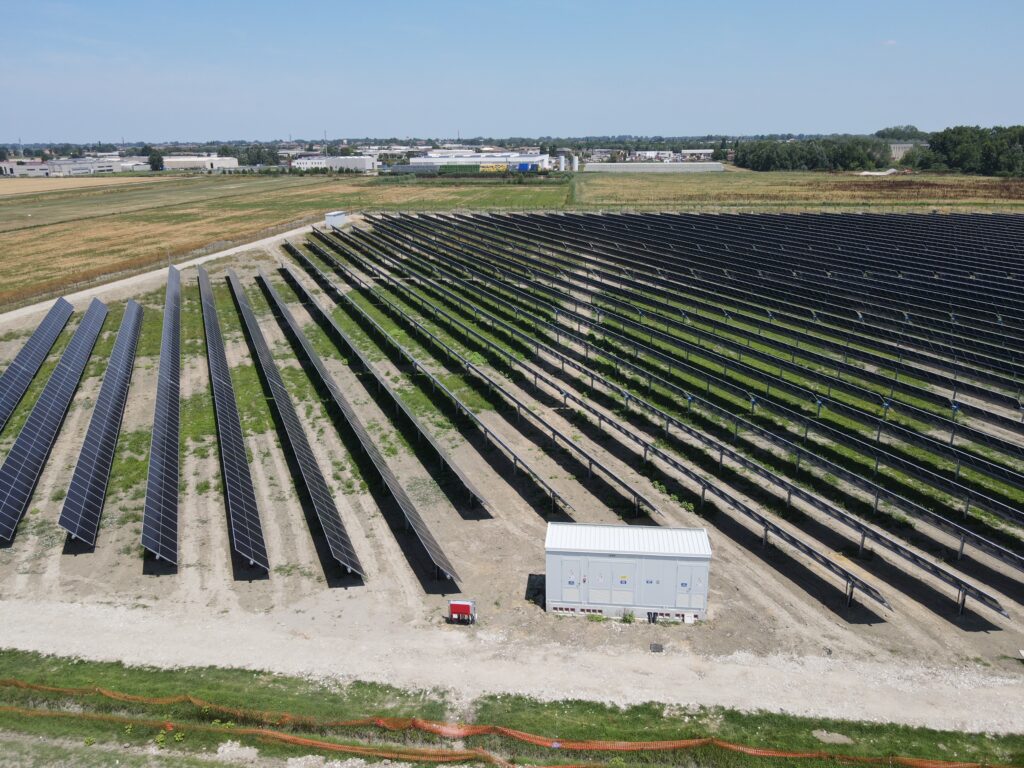 impianto fotovoltaico Enerqos Ameresco