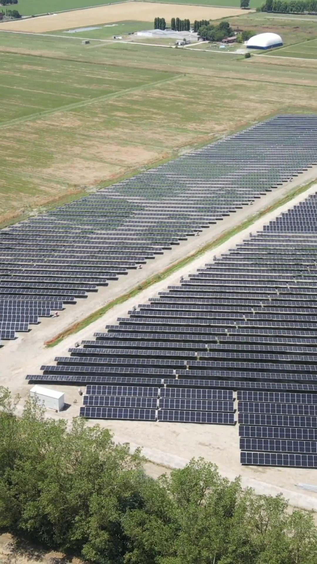 Progetto Fotovoltaico Utility Enerqos Ameresco